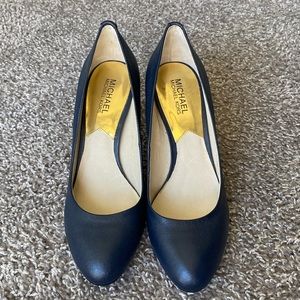 Navy Blue Michael Kors heels. Size 8.5